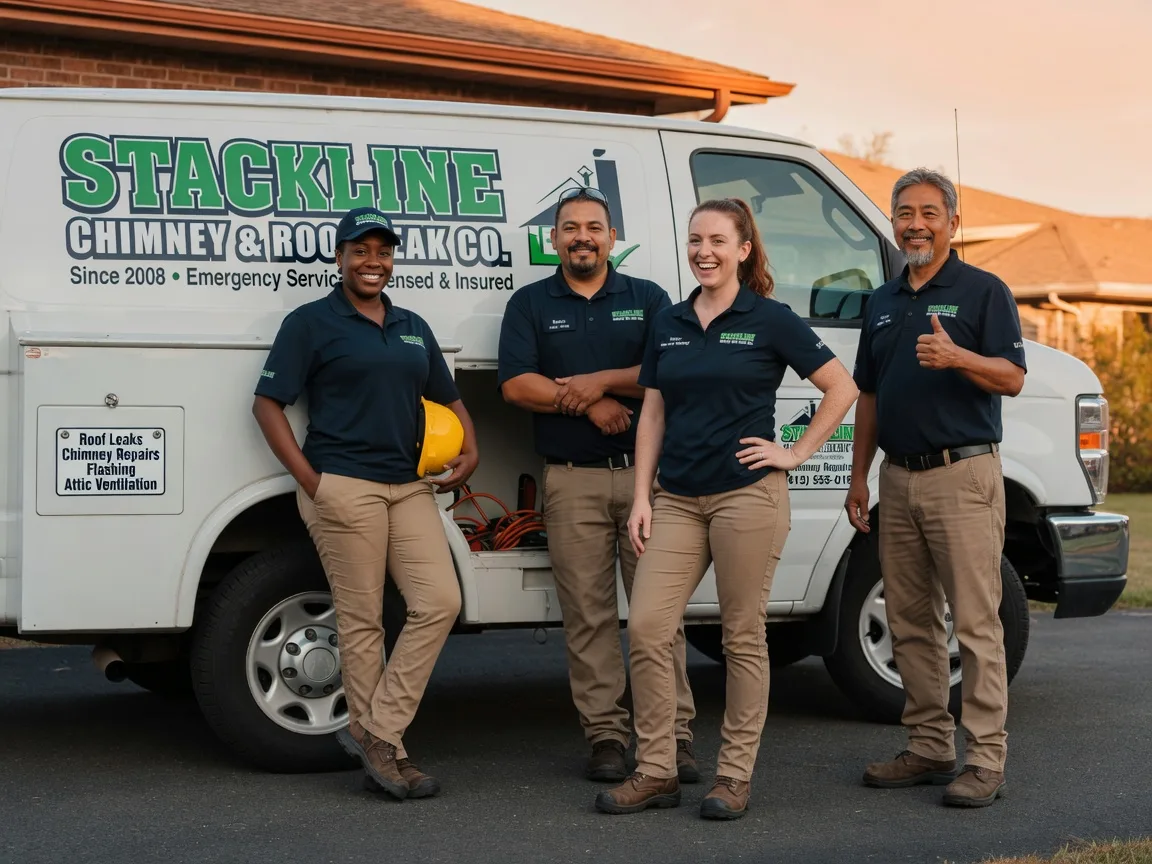 Chimney flashing repair company in Fluvanna, TX